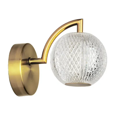 Kinkiet Diamond 1xLED CCT złoty LP-2202/1W GD Light Prestige