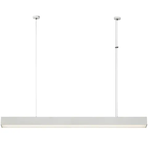 Wisząca lampa techniczna LUCI M 80cm biała doświetlająca biurko LP-1401/1P L WH Smart Light Prestige