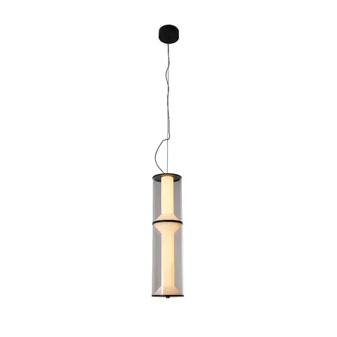 Lampa wisząca Aeris 2 transparentna LED CCT LP-2137/2P TR Light Prestige
