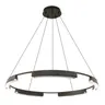 Lampa wisząca Tura 80 cm czarna LED CCT LP-9786/1P 80cm BK Light Prestige
