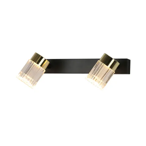 Listwa sufitowa z reflektorkami Erovia spot 2 złoty LED CCT LP-5923/2WS GD Light Prestige