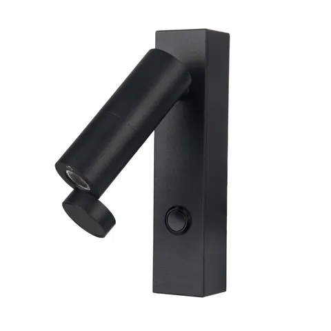 Kinkiet Miri czarny LED LP-1507/1W BK Light Prestige