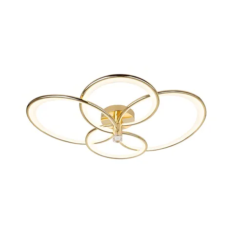 Azina 4 Plafon złota LED LP-4852/4C GD Light Prestige