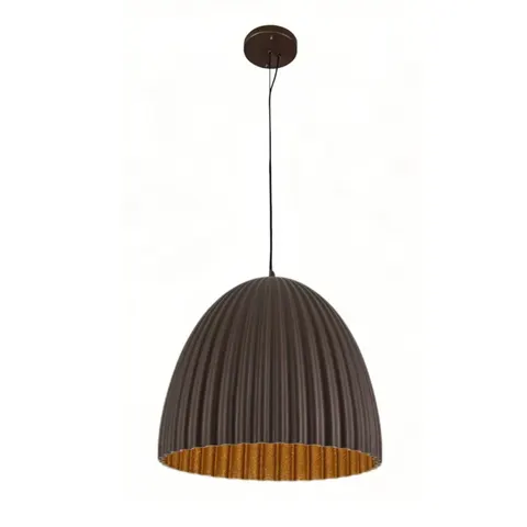 Lampa wisząca Elva 50 cm coffee LP-0809/1P CF Light Prestige