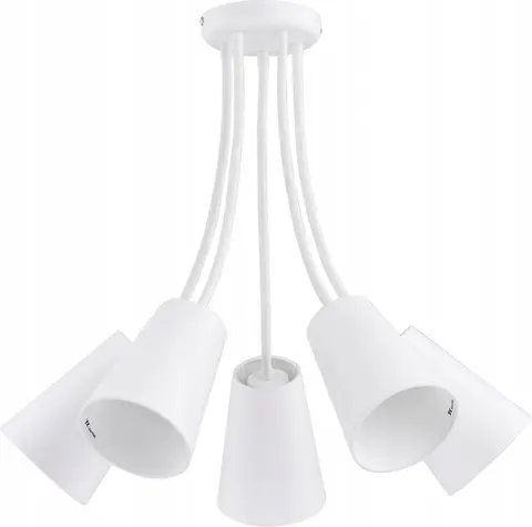 Lampy wisząca WIRE WHITE biała - 2098