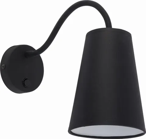 Kinkiet NOWOCZESNY 1PŁ WIRE BLACK - 2447