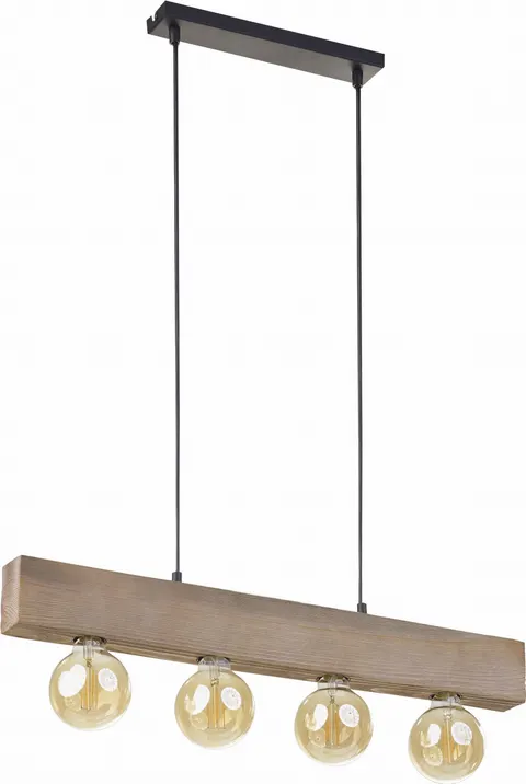 Lampa wisząca ARTWOOD drewno - 2665