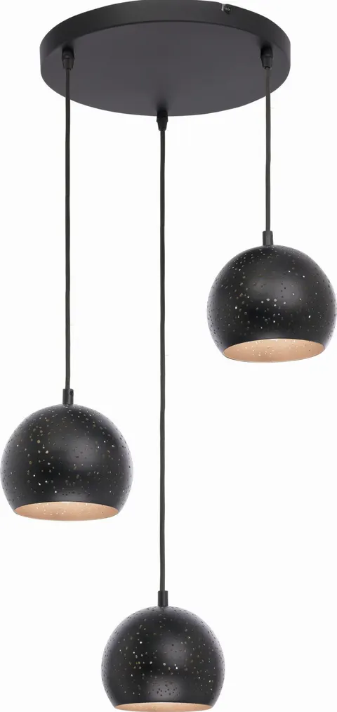 Lampa wisząca BRILLO BLACK - 2306