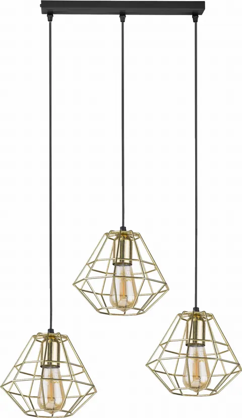 Lampa wisząca DIAMOND GOLD - 4111