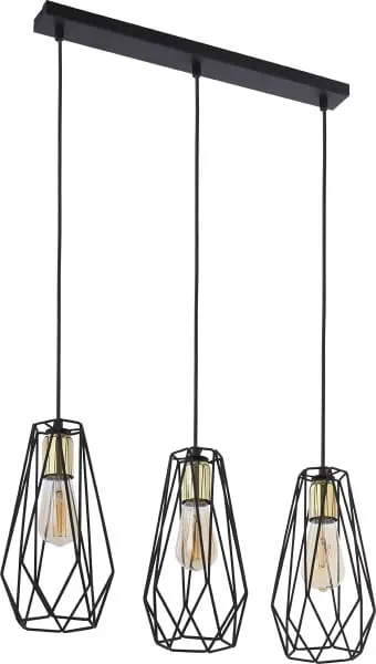 Lampa wisząca LUGO BLACK 3 - 2549