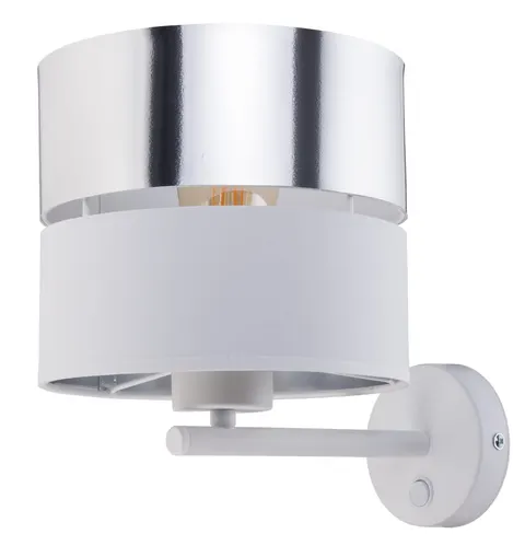 Kinkiet HILTON SILVER 1PŁ - 4175