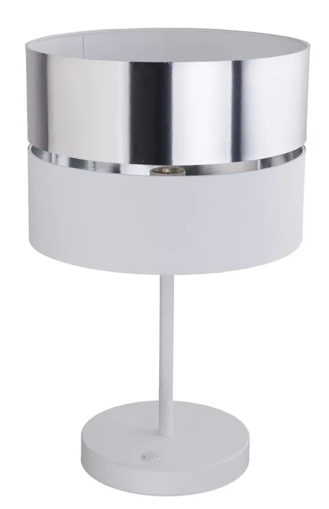 Lampka nocna HILTON SILVER 1PŁ - 5472