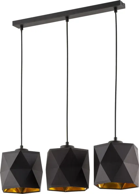 Lampa wisząca 3PŁ SIRO BLACK - 1044