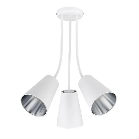 Lampa sufitowa elastyczna WIRE SILVER - 3241