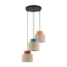 DUO JUTA MIX LAMPA WISZACA 3 KOŁO - 2759