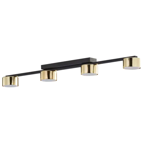Lampa sufitowa DALLAS GOLD/BLACK - 6095