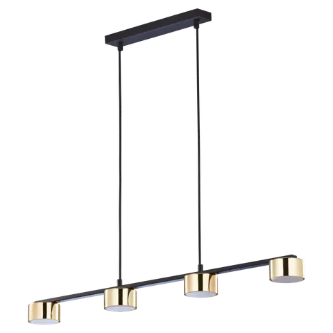 Lampa wisząca DALLAS GOLD/BLACK - 6094