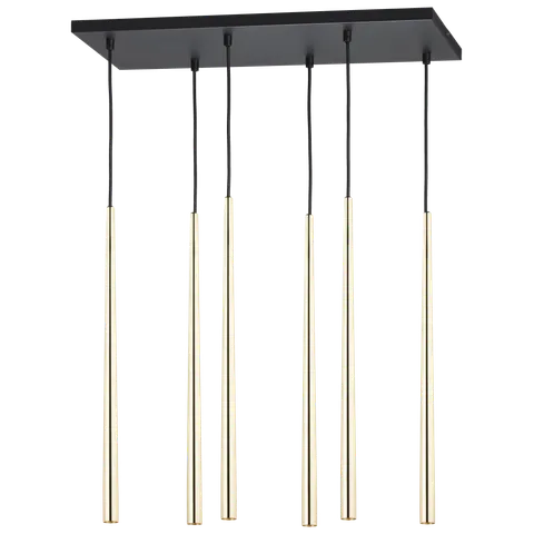 Lampa wisząca PIANO GOLD - 6420