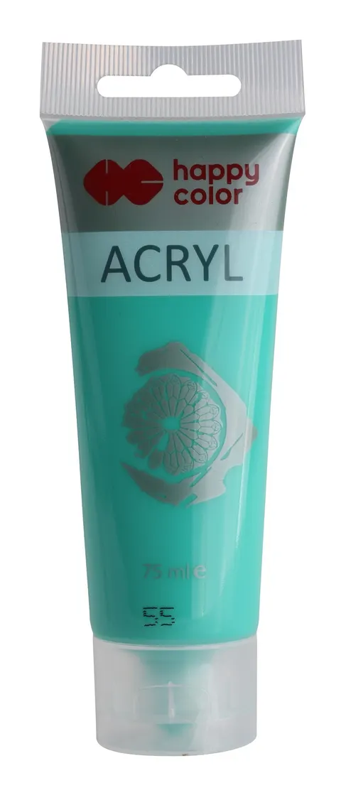 Farba akrylowa Happy Color 75 ml - 55 Szmaragdowy