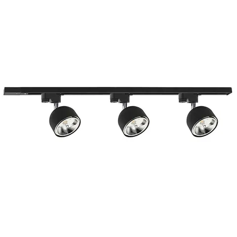TRACER BLACK 3 PŁ GU10 AR111 - KOMPLET - 6152