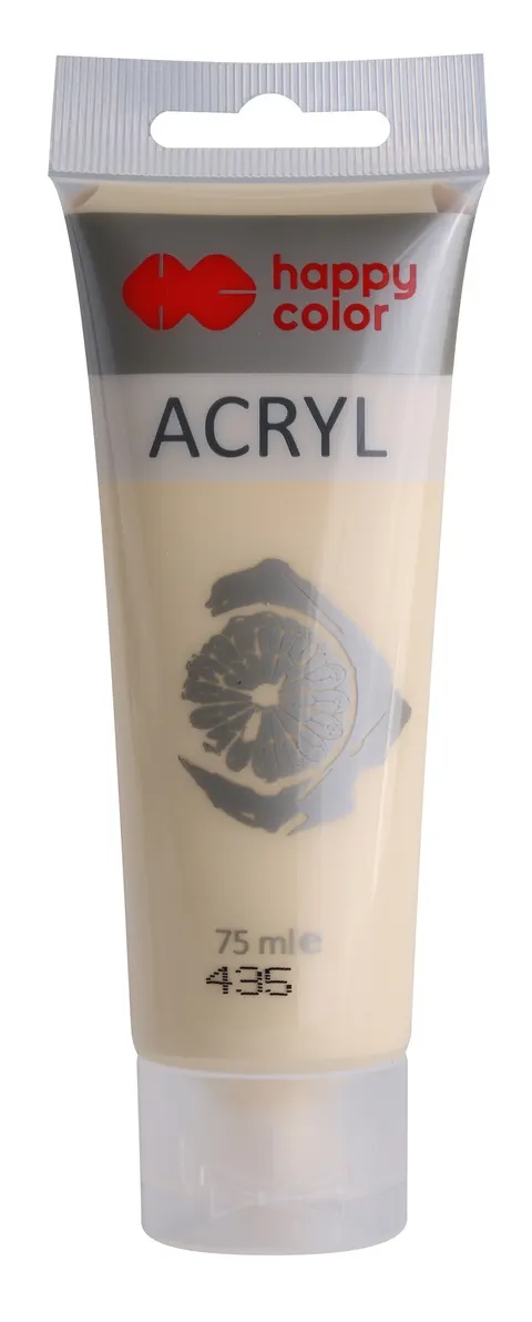Farba akrylowa Happy Color 75 ml - 435 Kość słoniowa