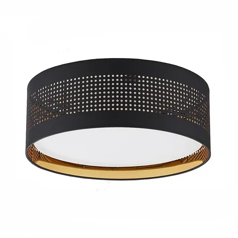 Lampa sufitowa TAGO BLACK/GOLD - 6047
