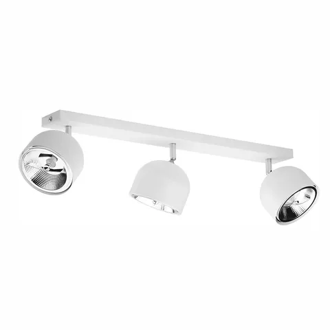 Lampa sufitowa ALTEA WHITE 3 PŁ + żarówki - 6515