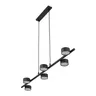 Lampa wisząca AVIA BLACK 6 - punktowa - 4694