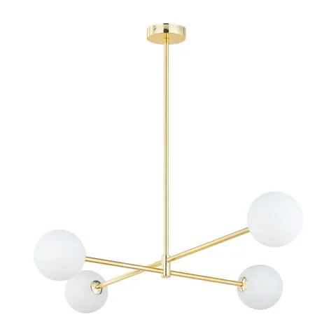 Lampa sufitowa SARIUS GOLD 4 PŁ - 4737