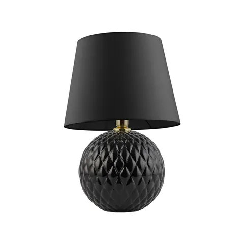 Lampka nocna SANTANA BLACK 1 PŁ - 5590