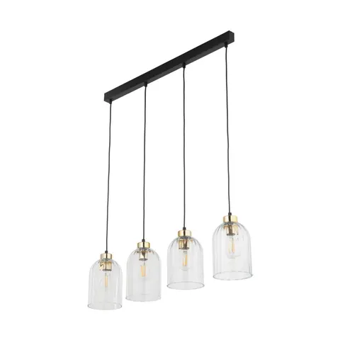 Lampa wisząca SATIPO TRANSPARENT 4 PŁ - 5628