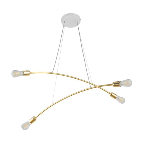 Lampa wisząca HELIX GOLD 4 PŁ - 5622