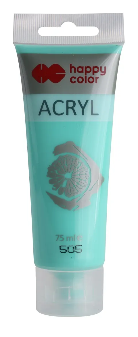 Farba akrylowa Happy Color 75 ml - 505 Zielony pastelowy