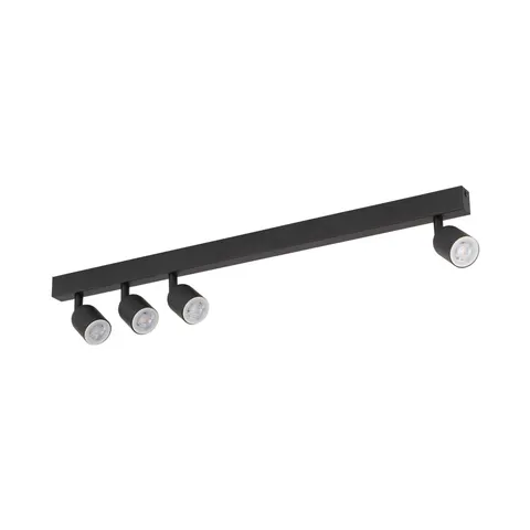 Lampa sufitowa TOP BLACK 4 PŁ - 4761