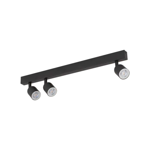 Lampa sufitowa TOP BLACK 3 PŁ - 4762
