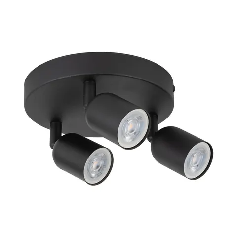 Lampa sufitowa TOP BLACK 3 PŁ - 4760