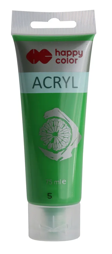Farba akrylowa Happy Color 75 ml - 5 Zielony