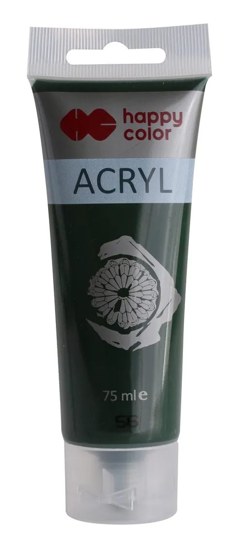 Farba akrylowa Happy Color 75 ml - 56 Ciemna oliwka