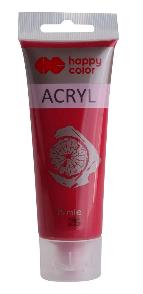 Farba akrylowa Happy Color 75 ml - 25 Ciemnoróżowy
