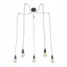 Lampa sufitowa QUALLE GRAY 5 PŁ - 2685