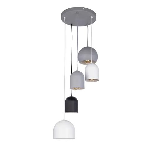Lampa wisząca TEMPRE 5 - punktowa Mix - 2828