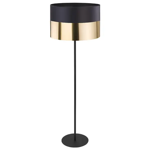 Lampa podłogowa LONDYN 1 - punktowa Czarno złoty - 5122