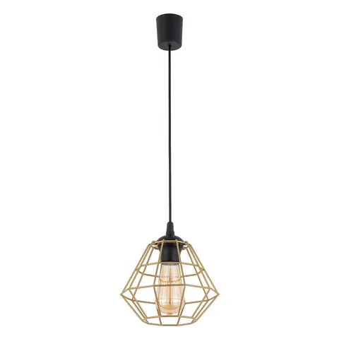 Lampa wisząca DIAMOND NEW 1 - punktowa Złoty proszek - 4640