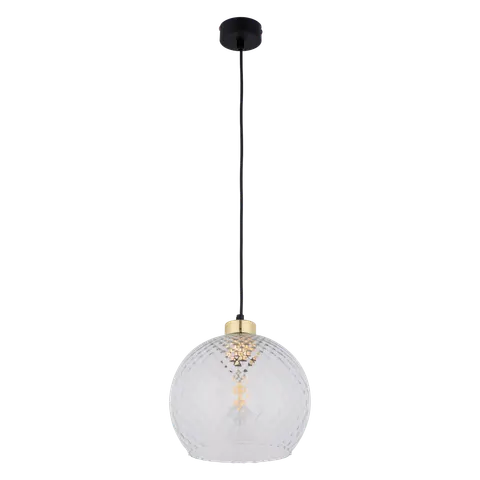 Lampa wisząca DEVON 1 - punktowa Transparentny - 4585