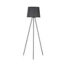 Elegancka lampa podłogowa na trójnogu czarna stylowy akcent z serii ISEO - 5421