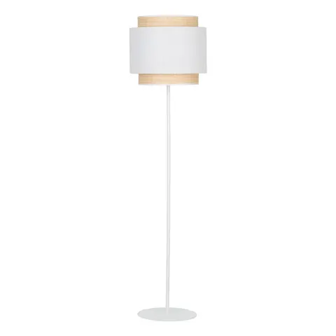 Lampa podłogowa BOHO NEW 1 - punktowa Biały / słomkowy - 5482