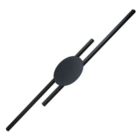 Lampa ścienna czarna LED z serii JAVA nowoczesny design i efektywne oświetlenie - 1367