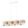 Lampa wisząca MARLON 4 - punktowa Biało / złoty - 4828