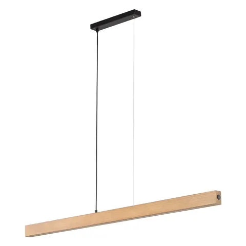 Lampa wisząca poprzeczna TEO LED w rustyklanym stylu nad stół - 1448