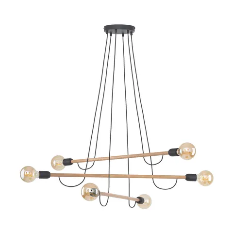 Lampa wisząca HELIX WOOD - 4953